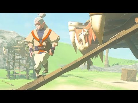 【ブレワイ】シモンさんを気絶させたりしてみた【BotW】