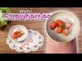 How To Miniature Strawberry Tutorial // DIY Miniature Food www.sugarcharmshop.dk