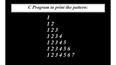 C Program to Print the Half Pyramid of Numbers|| Number Pattern Printing||Coding Guide for Beginners