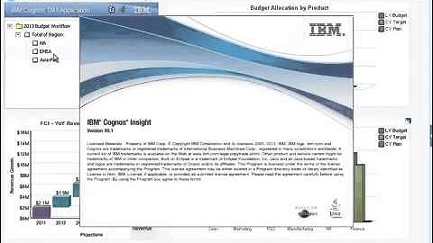 IBM Cognos TM1 Performance Modeler