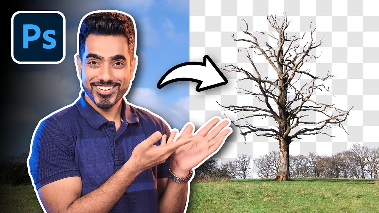 Precise Cutout WITHOUT ANY SELECTION! How? | Photoshop Hack