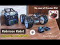 Roborace robot using arduino and bts7960  wireless robot with flysky fsi6 without brushed esc