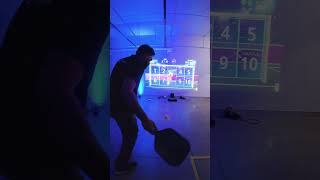 Is this the future of Pickleball practice? 🏓⚡ #phygitalsports #sportstech #pickleball
