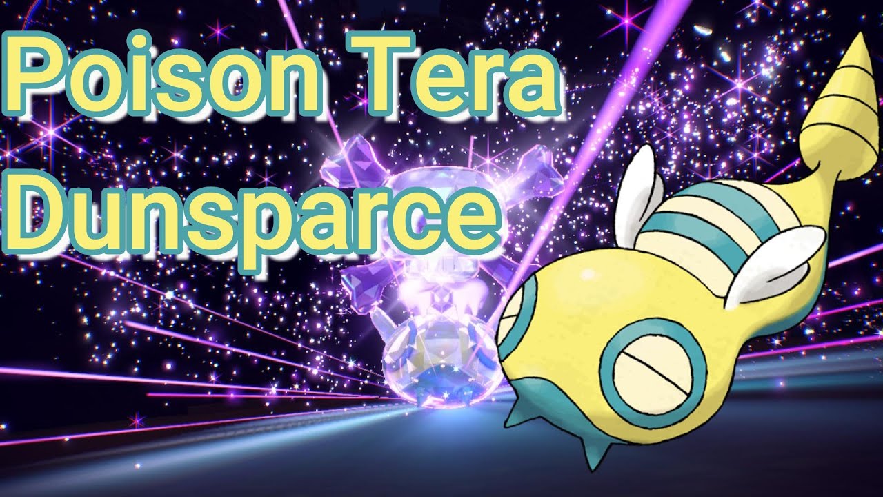 Poison Tera DUNSPARCE Location | Pokémon Scarlet & Violet