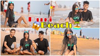 Puri beach😍 #anjalimahto #purigoldenbeach #purivlog #anjalimahtopurivlog #newvlog