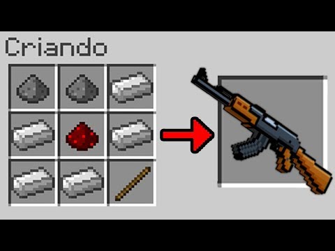 Vídeo: Como Fazer Uma Arma No Minecraft