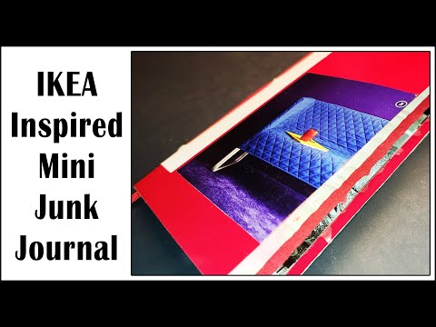 IKEA INSPIRED JUNK JOURNAL - Голодная Эмма