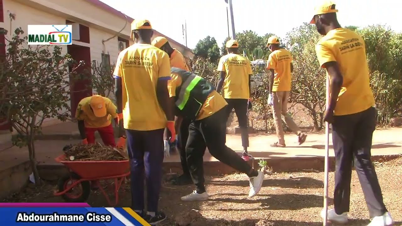 Jarine sa Réew Initiative de Propreté et de Développement Durable au Sénégal Discours des invite