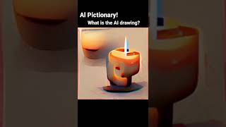 Al Pictionary! Guess in the comments! Challenge! guess what the artificial intelligence is drawing!?