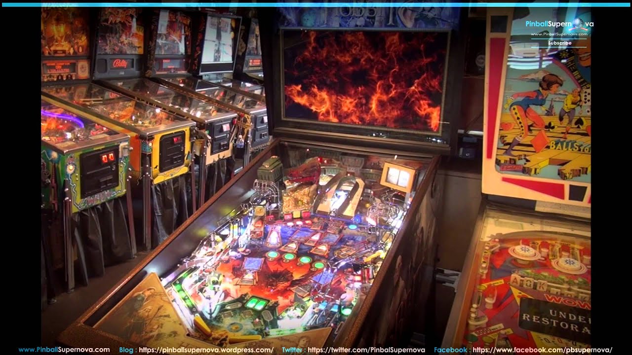Actual Pinball, Video 14 The Hobbit on Location at Asbury Park