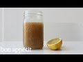 How to Make Soothing Lemon Ginger Brew | Bon Appetit