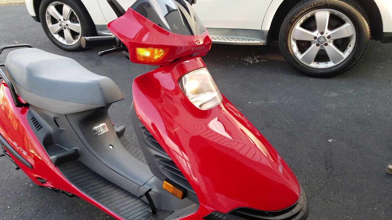 1987 Honda ELITE CH150 YouTube