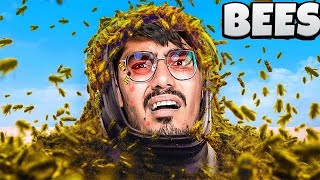 Dangerous Bee Hive Exploration Adventure🥵 Bees attack dangerously Do Not Try