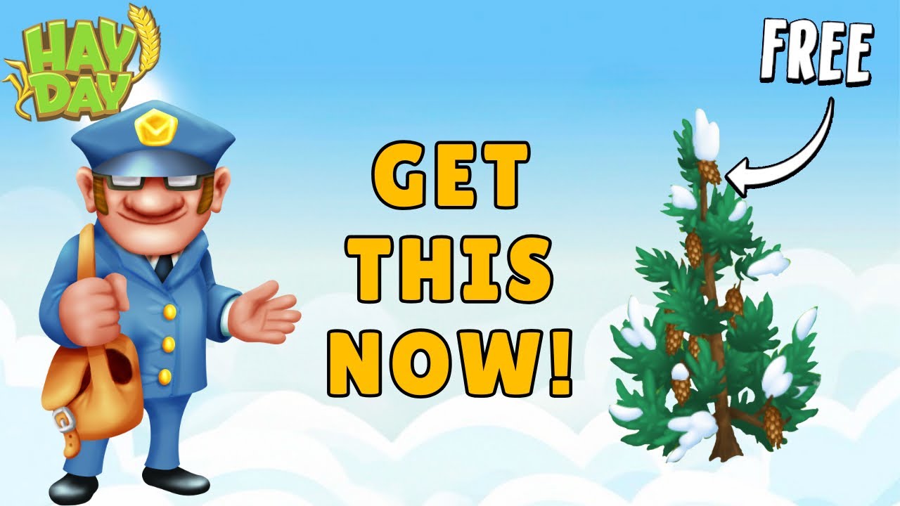 Hay Day - Collect the SMALL SPRUCE deco NOW!! (January 2026 Dairy News)🎁🌲