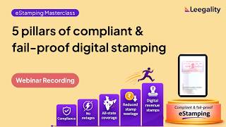 How to build a compliant &amp; fail-proof eStamping flow in India | Webinar