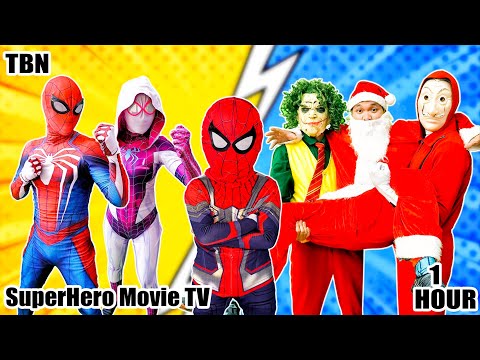 EQUIPO SPIDER-MAN vs EQUIPO MALOS || Spider-man destruye a JOKER (Acción, Divertido)