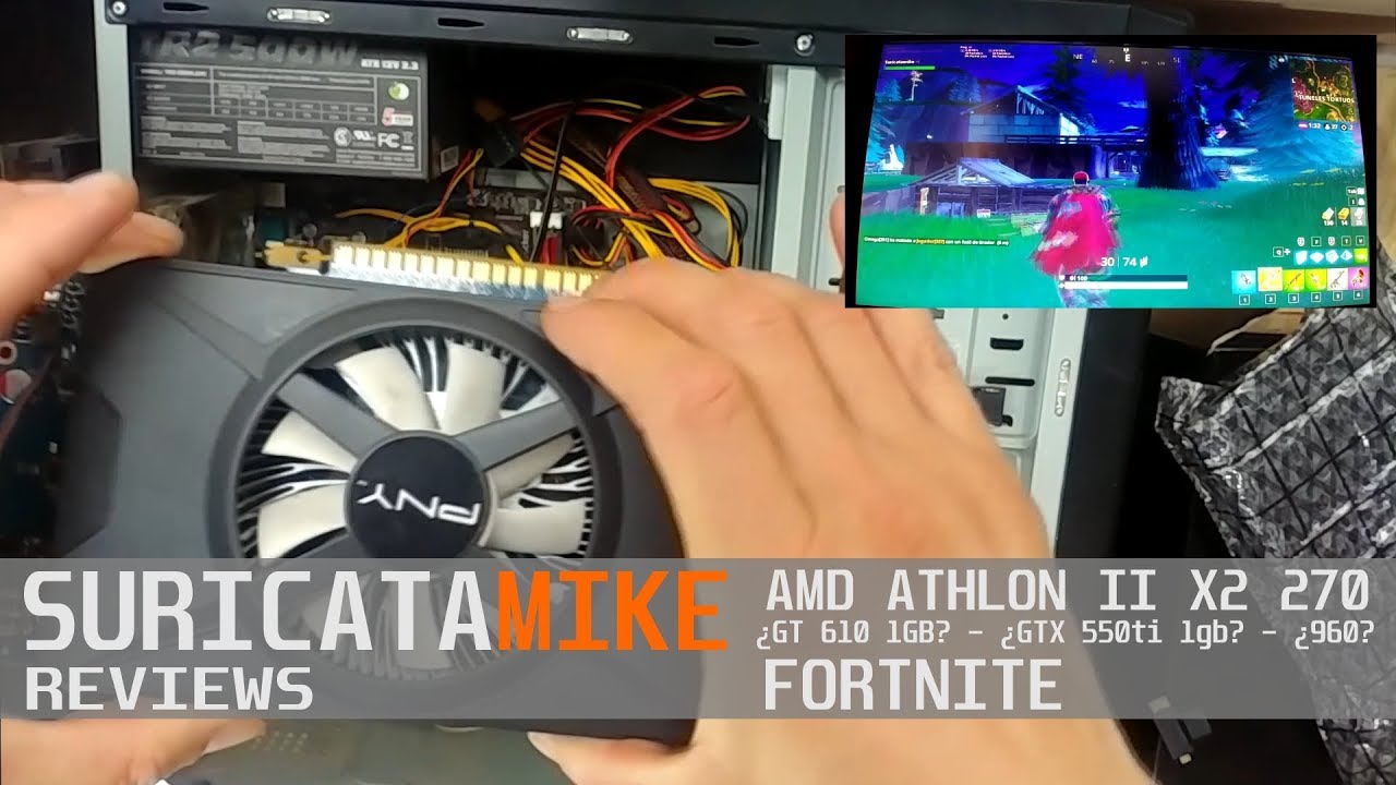 Texture Error [Fortnite] AMD Athlon II X2 270 🤔 We tested with GT