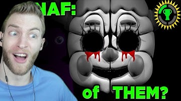 HE BECAME ONE OF THEM!!! Reacting to "Game Theory Follow The Eyes! FNAF Sister Location"
