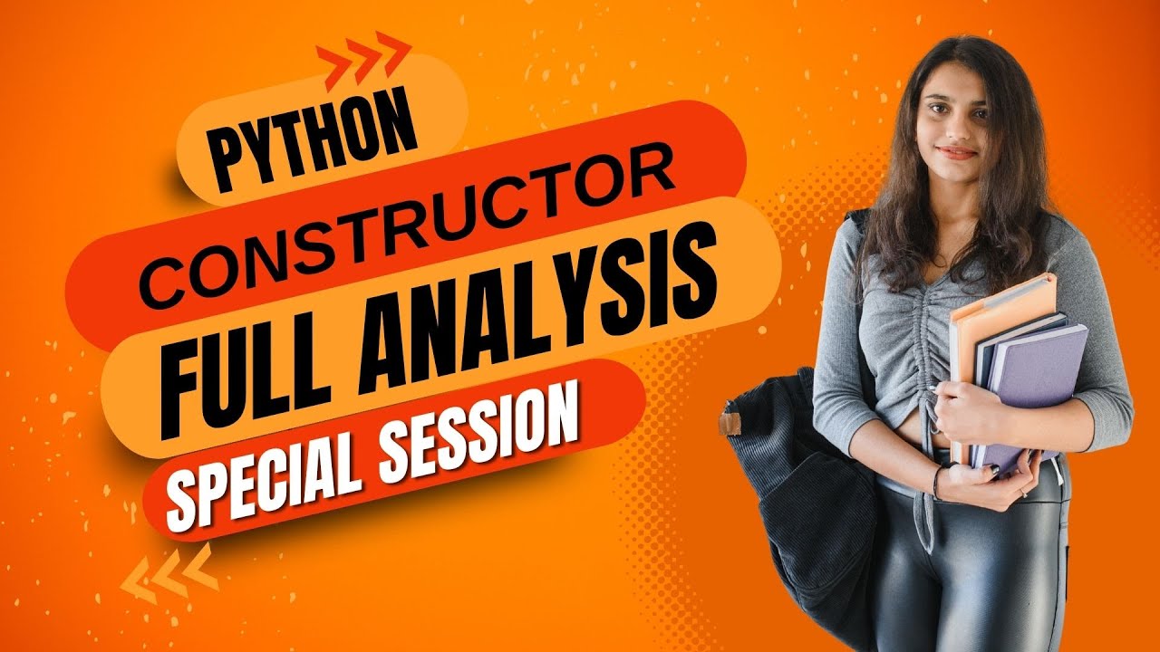 Area of a Square with Constructor in Python | #Python #Constructor # ...