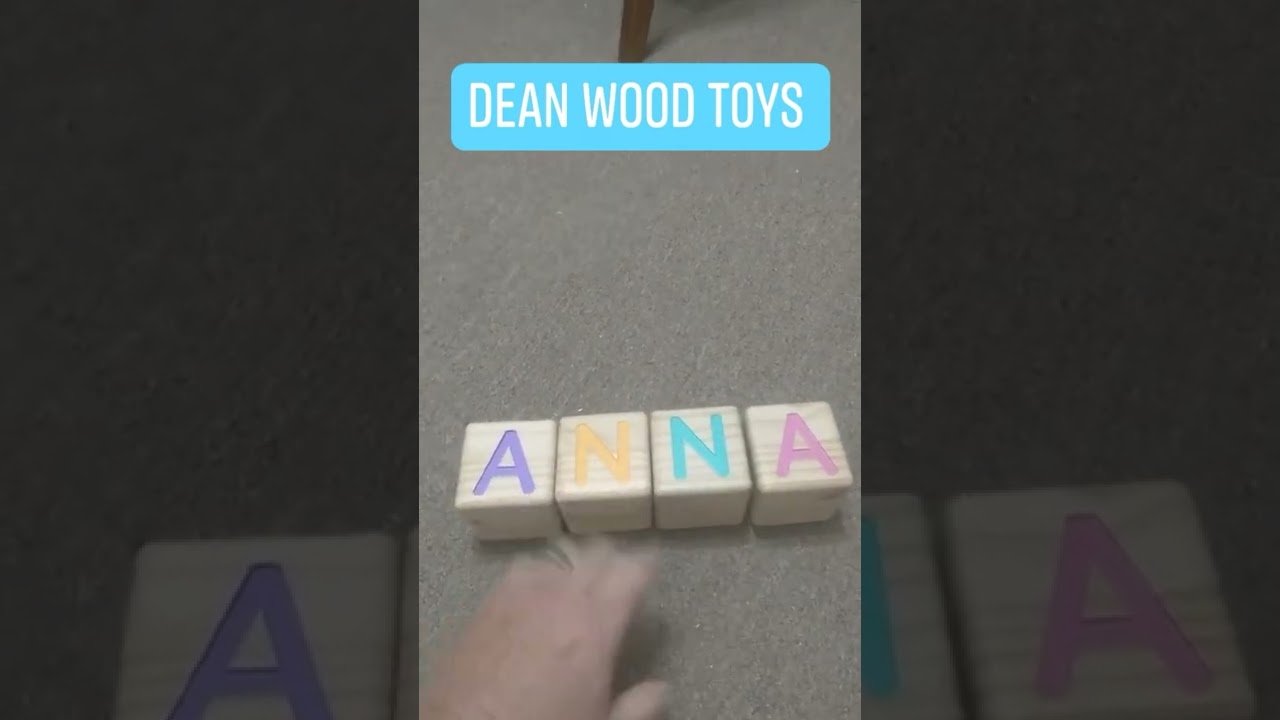 Wood Blocks from Dean Wood Toys 