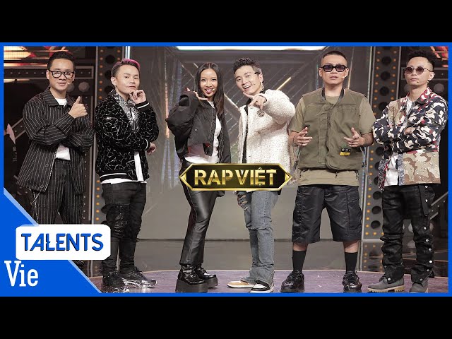 Tiết mục đầu và kết của Rap Việt 2020 | Bộ 6 Quyền Lực x Cypher 6 thí sinh ấn tượng