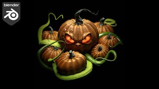 Blender 3D - Protecting Those  You Love (CGC Epic Pumpkin Challenge #1)