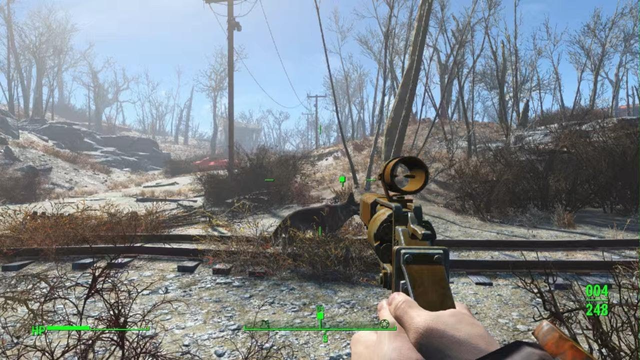 Fallout 4 - Deathclaw Takes Off My Head