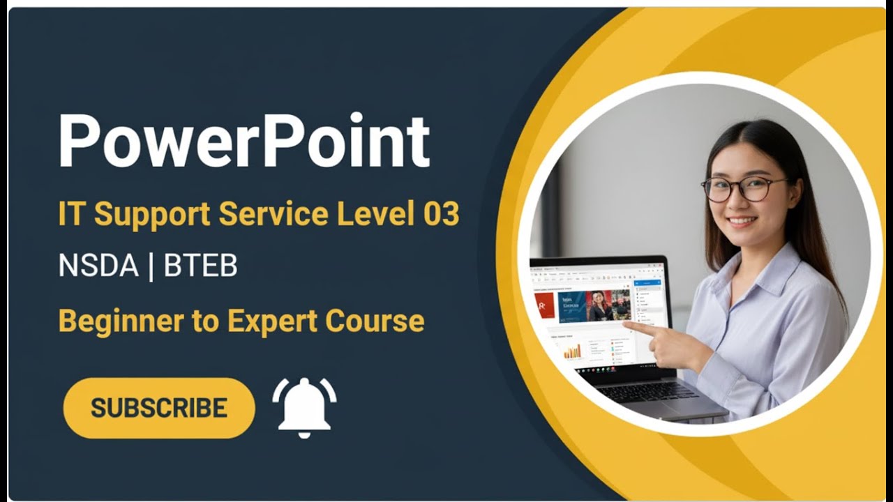 PowerPoint Introduction – IT Support Level 03 NSDA BTEB - YouTube