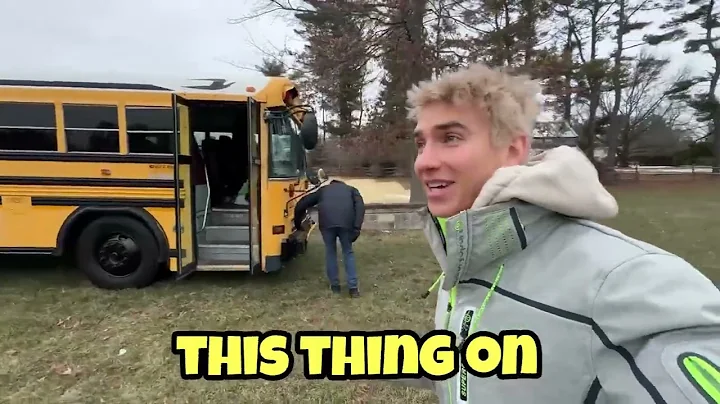 Stephen Sharer! I Found WORMS In Haunted School Bus