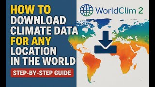 How to Download Climate Data for ANY Location in the World || طريقة تحميل بيانات مناخية عالمية