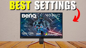 Benq EX2710Q Best Settings