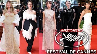10 WORST DRESSED AT THE CANNES FILM FESTIVAL 2026! (WEEK 2)