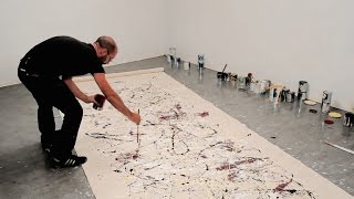 How to paint like Jackson Pollock - One: Number 31, 1950 - with Corey D'Augustine | IN THE STUDIO