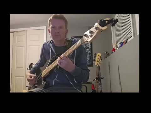 Communication Breakdown Bass Cover. Led Zeppelin.  Original bass removed from mix.