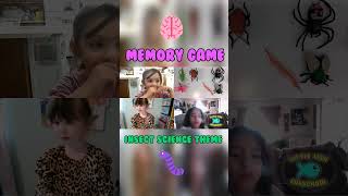 Memory Insect Game 🐜 #shorts #onlinepreschool #onlineprek #insects #virtualpreschool #memorygames