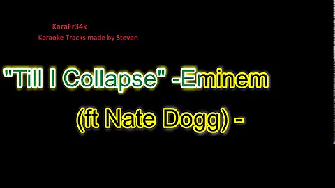 Till I collapse Eminem | Till I collapse Eminem karaoke | Till I collapse karaoke
