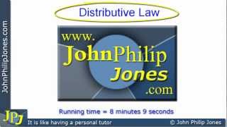 Boolean Distributive Law (2 of 5)