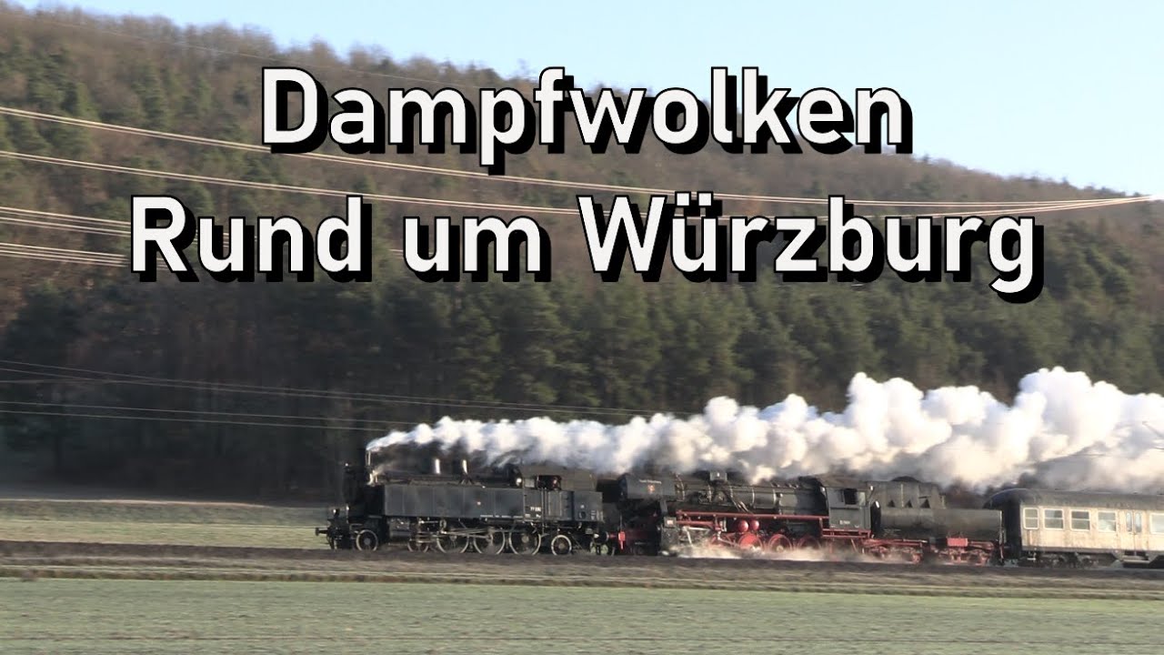 Dampfwolken Rund um Würzburg