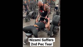 Nizami Tagiev Tears Pec