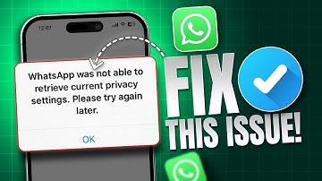 Herstel de foutmelding 