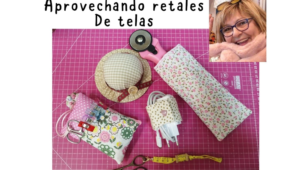 cómo aprovechamos los retales de telas