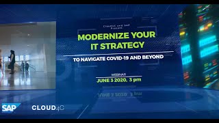 Trailer | Webinar | Modernize Your IT Strategy to Navigate COVID -19 & Beyond | Cloud4C