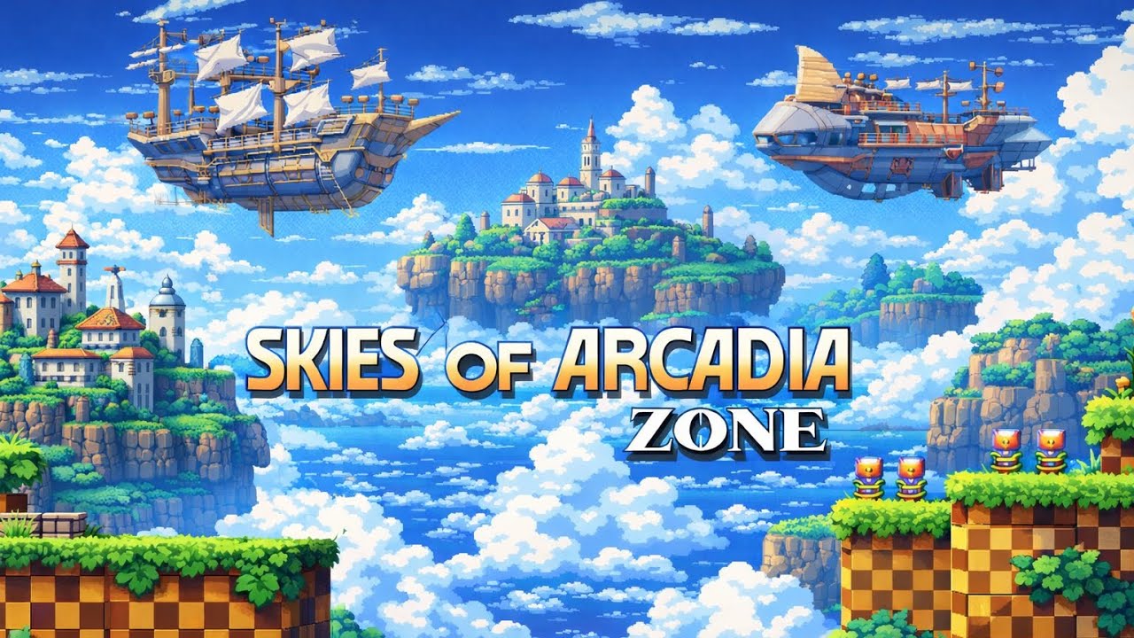 Skies of Arcadia – Battle Theme | 16-Bit Sega Genesis–Style Remix (RetroRocca)