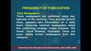 Community Newspapers Part 1 । Journalism। CEC, UGC। Vartika Nanda