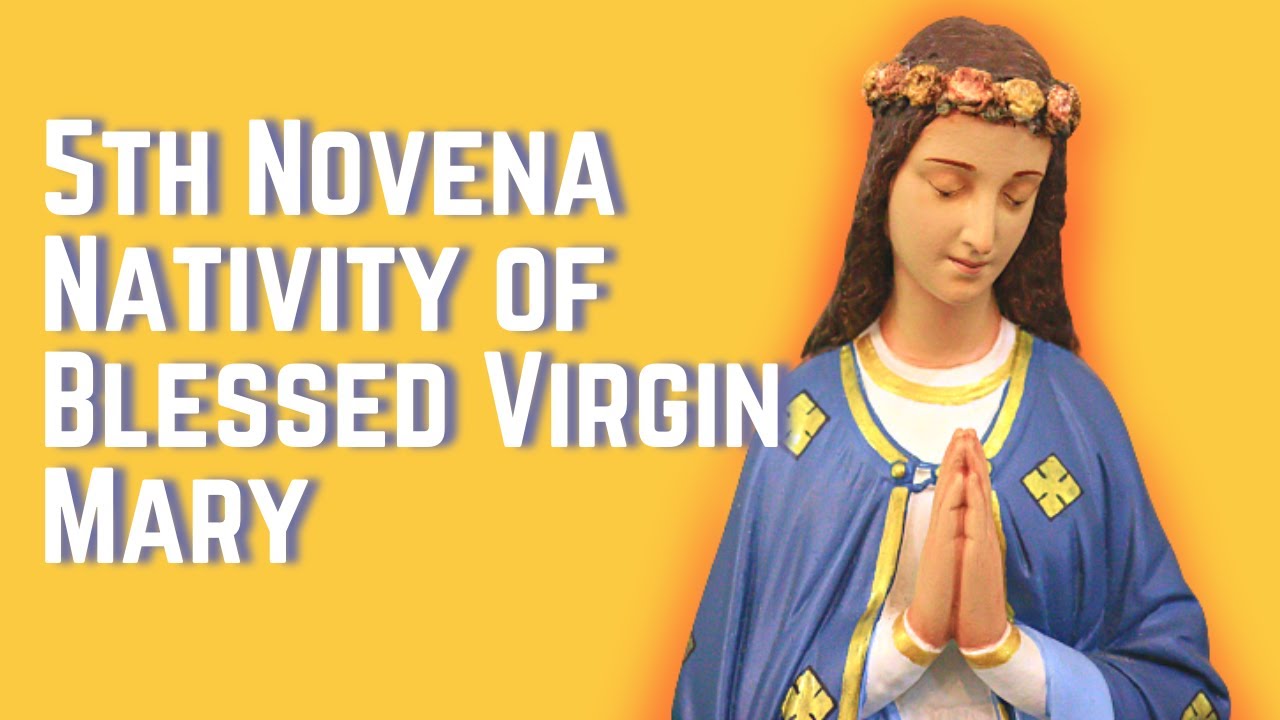 5th Novena Nativity of Blessed Virgin Mary 3rd Sept 2022 530 PM Fr
