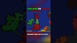 Ireland vs the Uk (ages of conflict) #country #geographythroughmaps #history #sim #agesofconflict