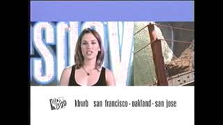 WB 20 KBWB San Francisco Ident with Amy Jo Johnson (February 10,2000)