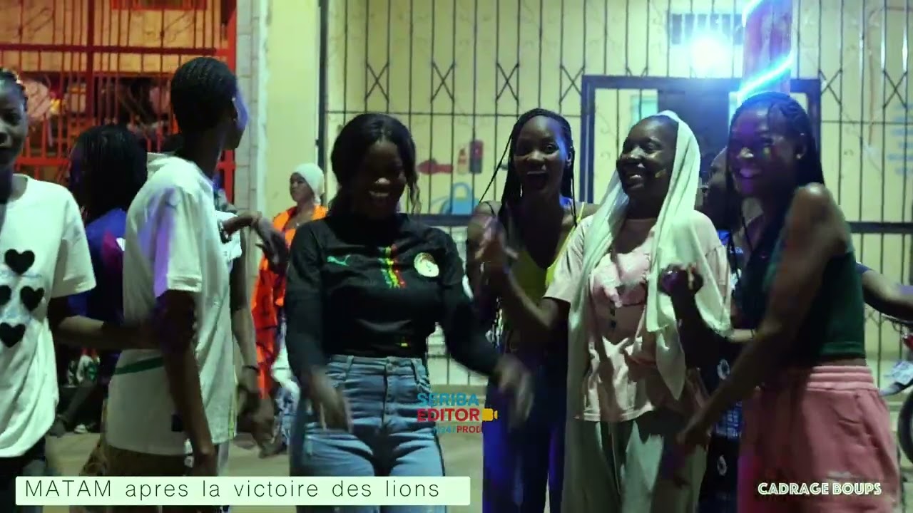 MATAM apres la victoire des Lions