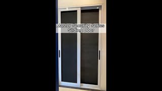 master security series sliding door