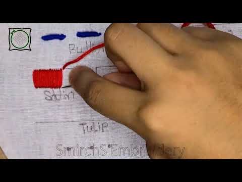 7 Basic Hand Embroidery Stitches Sampler for Absolute Beginners...